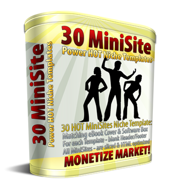 30 Minisite Templates