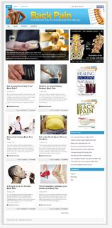 Back Pain Niche Blog