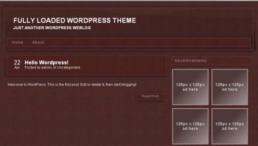 Wordpress Theme