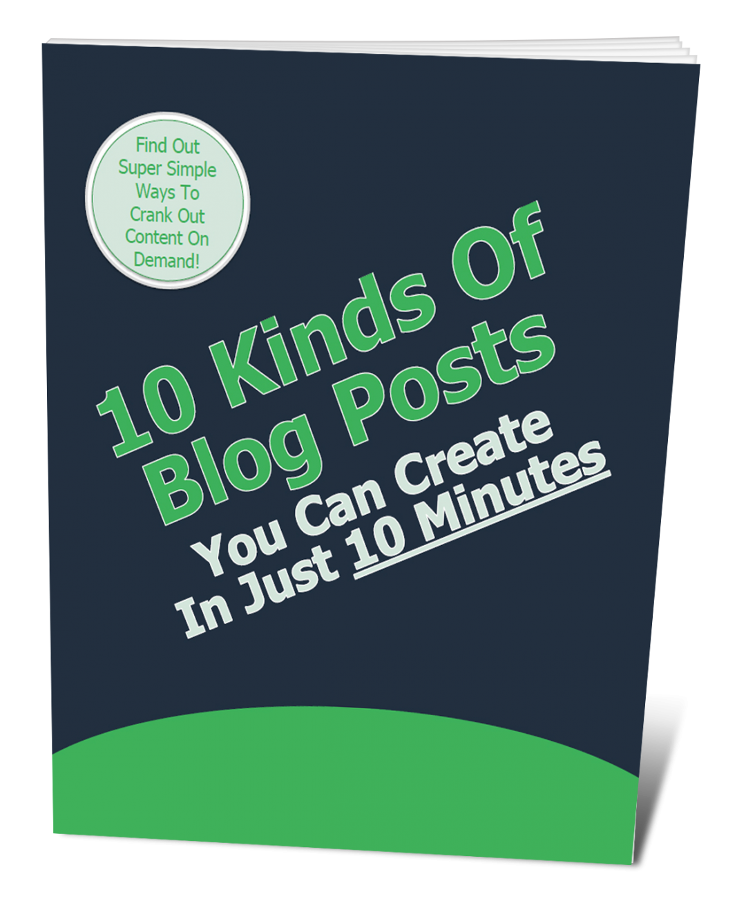 10 Kinds Of Blog Posts You Can Create In Just 10 Minutes 